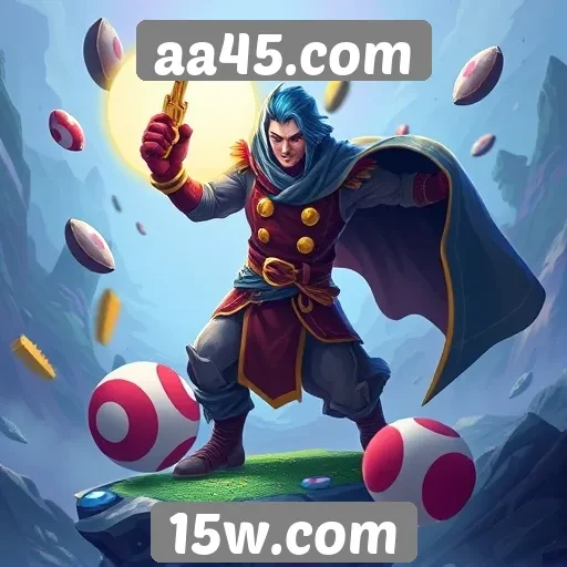 Exploração dos jogos disponíveis no aa45.com